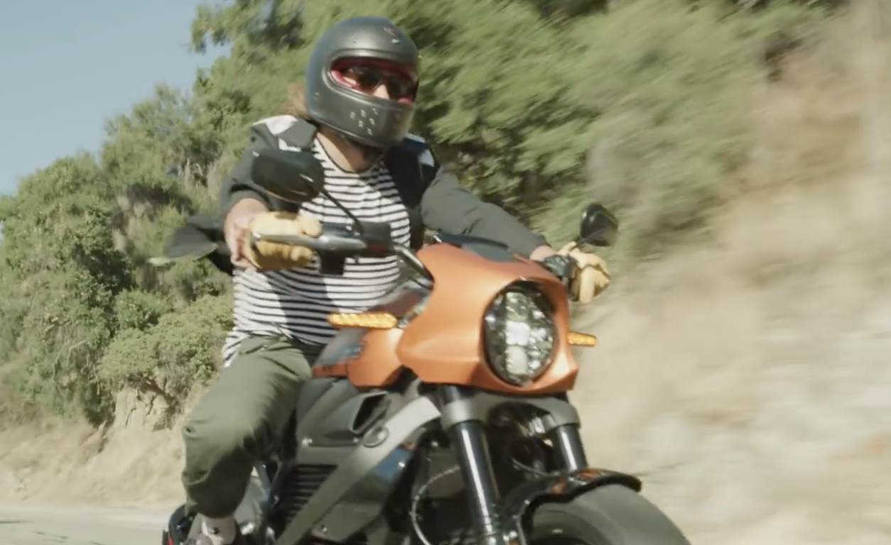 Jason Momoa Harley-Davidson LiveWire